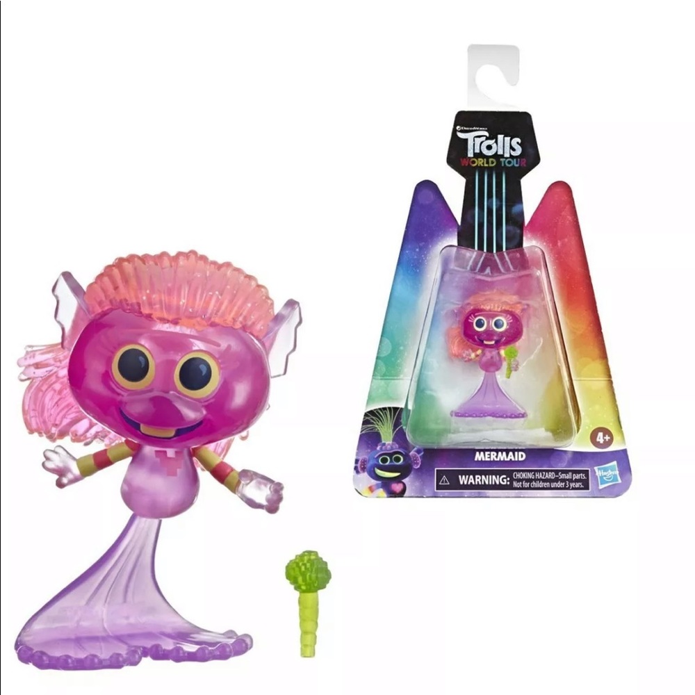 - Dreamworlds Trolls Mermaid Doll Girl 4 years Toy